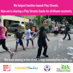 Connect Familias: we helped families launch Play Streets